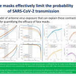 Face masks effectively limit the probability